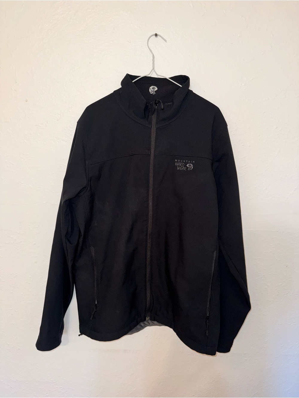 Mountain Hardwear Men's Black Full-Zip Performance Jacket